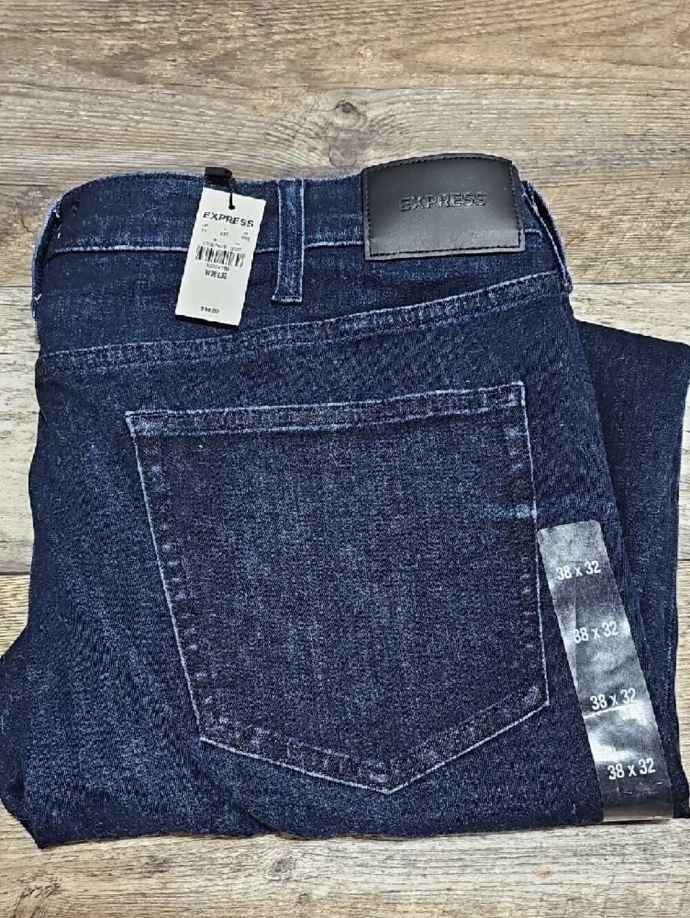 Express Women's Deep Indigo Stretch Jeans